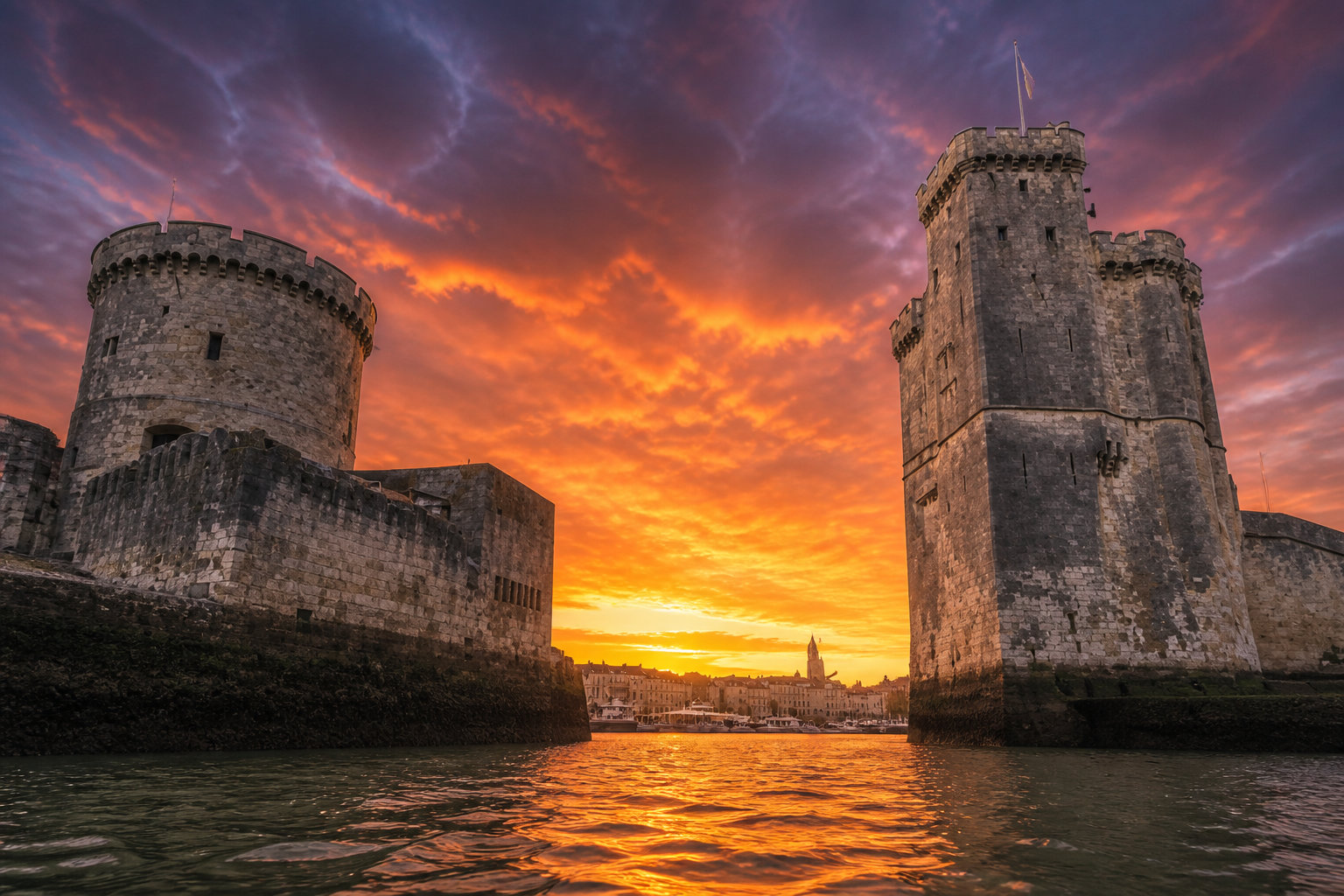 Patrimoine bâti entre tours médiévales et art actuel