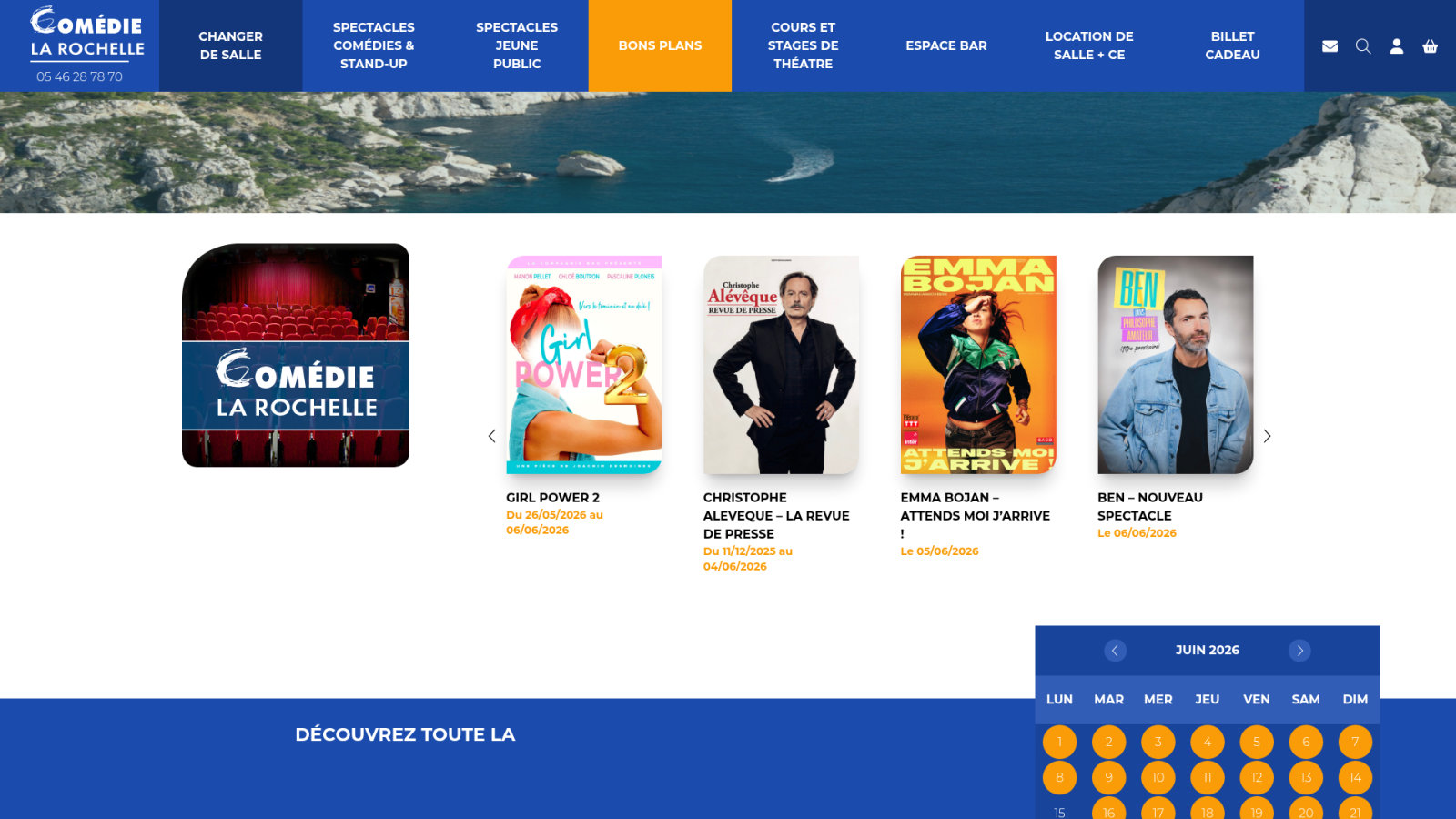 La Comédie La Rochelle, l'épicentre de l'humour en Charente-Maritime