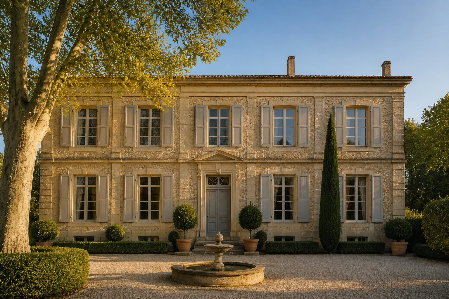 Une architecture entre classicisme Louis XVI et racines médiévales